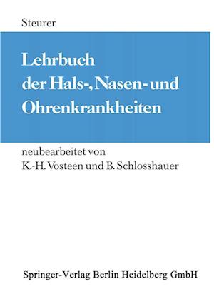 Lehrbuch der Hals-, Nasen- und Ohrenkrankheiten