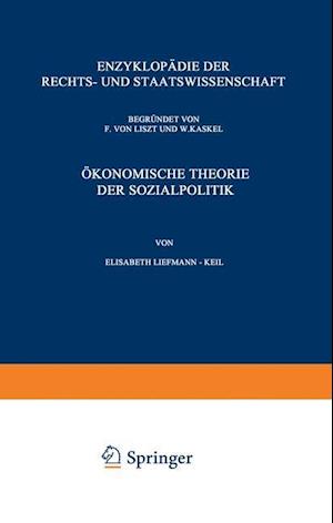 Ökonomische Theorie der Sozialpolitik