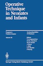 Operative Technique in Neonates and Infants