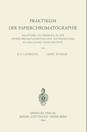 Praktikum der Papierchromatographie