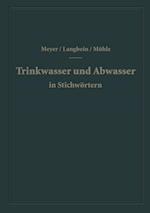 Trinkwasser und Abwasser in Stichwörtern