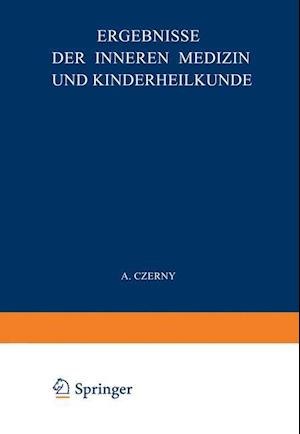 Ergebnisse Der Inneren Medizin Und Kinderheilkunde