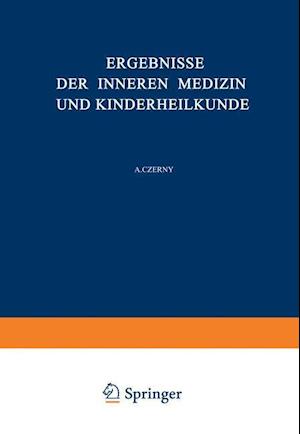 Ergebnisse der Inneren Medizin und Kinderheilkunde