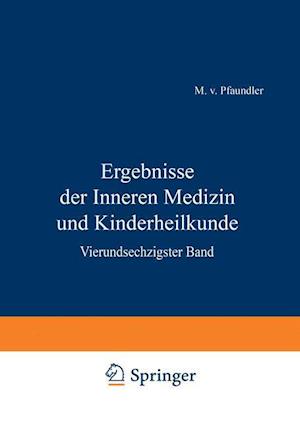 Ergebnisse Der Inneren Medizin Und Kinderheilkunde