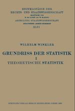 Grundriss Der Statistik I Theoretische Statistik