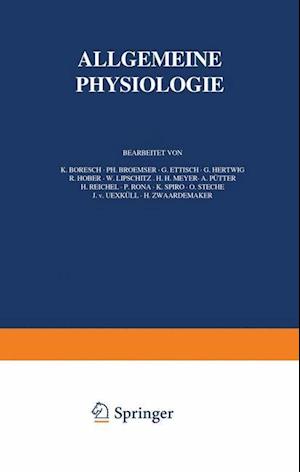 Handbuch der Normalen und Pathologischen Physiologie