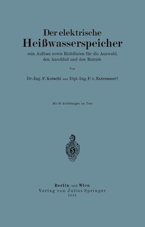 Der elektrische Heißwasserspeicher