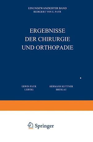 Ergebnisse der Chirurgie und Orthopädie