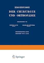 Ergebnisse der Chirurgie und Orthopädie