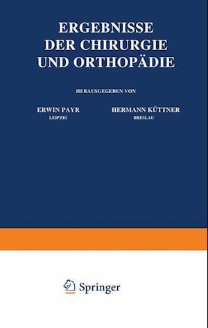 Ergebnisse Der Chirurgie Und Orthopädie