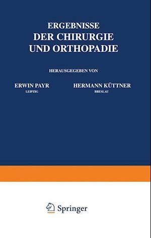 Ergebnisse Der Chirurgie Und Orthopädie