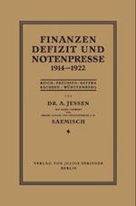 Finanzen Defizit und Notenpresse 1914–1922