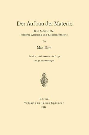 Der Aufbau Der Materie