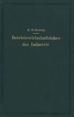 Betriebswirtschaftslehre Der Industrie