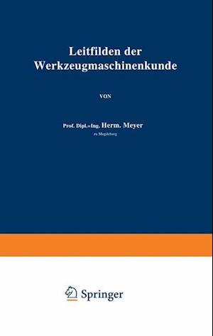 Leitfaden der Werkzeugmaschinenkunde