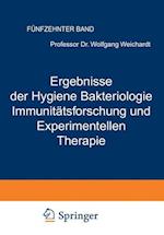 Ergebnisse Der Hygiene Bakteriologie Immunitätsforschung Und Experimentellen Therapie