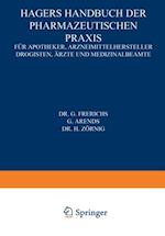 Hagers Handbuch der Pharmazeutischen Praxis