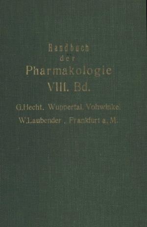 Handbuch der Experimentellen Pharmakologie