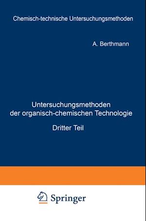 Untersuchungsmethoden der organisch-chemischen Technologie