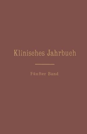 Klinisches Jahrbuch