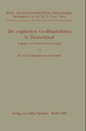 Die englischen Großbankfilialen in Deutschland