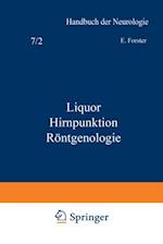 Liquor Hirnpunktion Röntgenologie