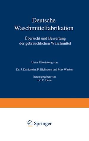 Deutsche Waschmittelfabrikation