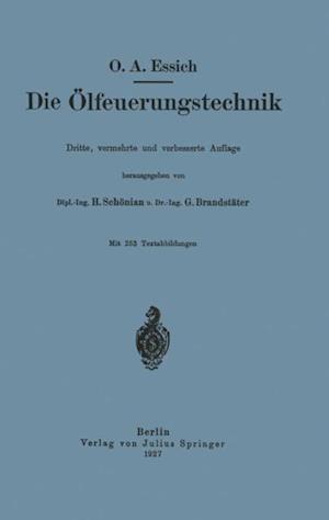 Die Ölfeuerungstechnik