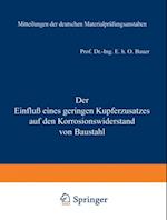 Der Einfluß eines geringen Kupferzusatzes auf den Korrosionswiderstand von Baustahl