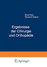 Ergebnisse der Chirurgie und Orthopädie