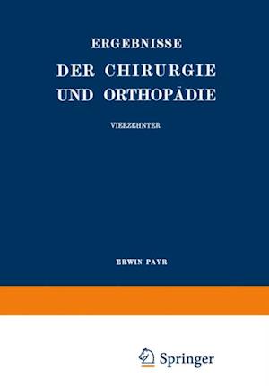 Ergebnisse der Chirurgie und Orthopädie