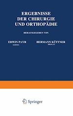 Ergebnisse der Chirurgie und Orthopädie