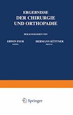 Ergebnisse der Chirurgie und Orthopädie