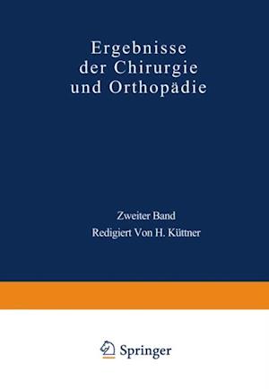 Ergebnisse der Chirurgie und Orthopädie