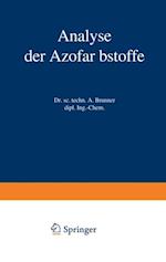 Analyse der Azofarbstoffe