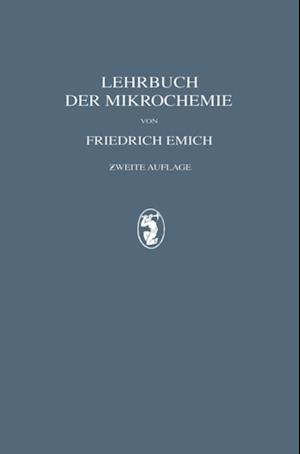 Lehrbuch der Mikrochemie