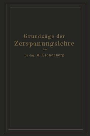 Grundzüge der Zerspanungslehre