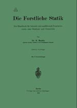 Die Forstliche Statik