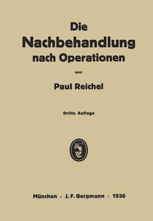 Die Nachbehandlung nach Operationen