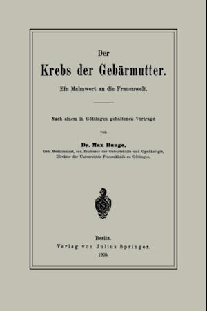 Der Krebs der Gebärmutter