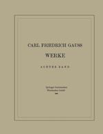Carl Friedrich Gauss Werke