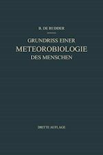 Grundriss Einer Meteorobiologie des Menschen