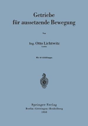 Getriebe für aussetzende Bewegung