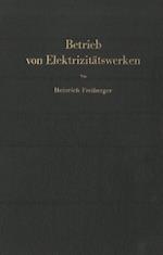 Betrieb von Elektrizitätswerken