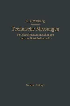 Technische Messungen bei Maschinenuntersuchungen und zur Betriebskontrolle