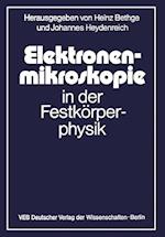 Elektronenmikroskopie in der Festkörperphysik