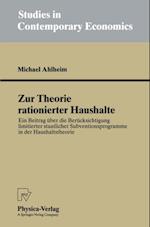 Zur Theorie rationierter Haushalte