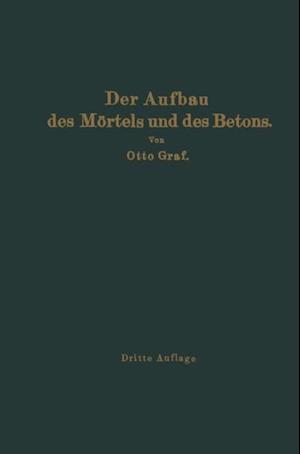 Der Aufbau des Mörtels und des Betons