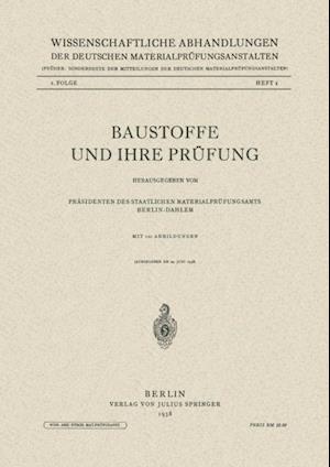 Baustoffe und Ihre Prüfung