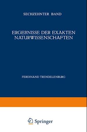 Ergebnisse der Exakten Naturwissenschaften